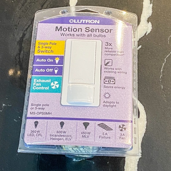 NWT LUTRON Motion Sensor new unopened package - Picture 2 of 3